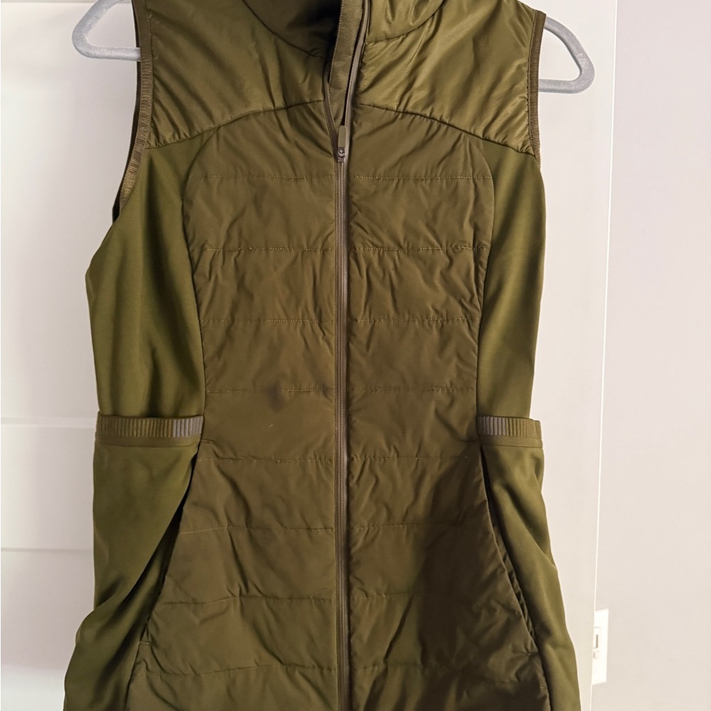 Lululemon Athletica Green Quilted Vest